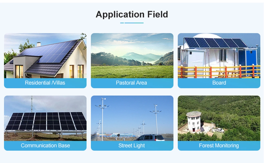 on-Grid Solar Inverter System with Lithium Battery