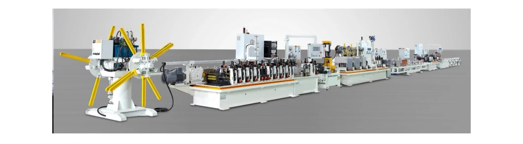 China Laser Welding Tube Mill Line Stainless Steel Pipe Machine