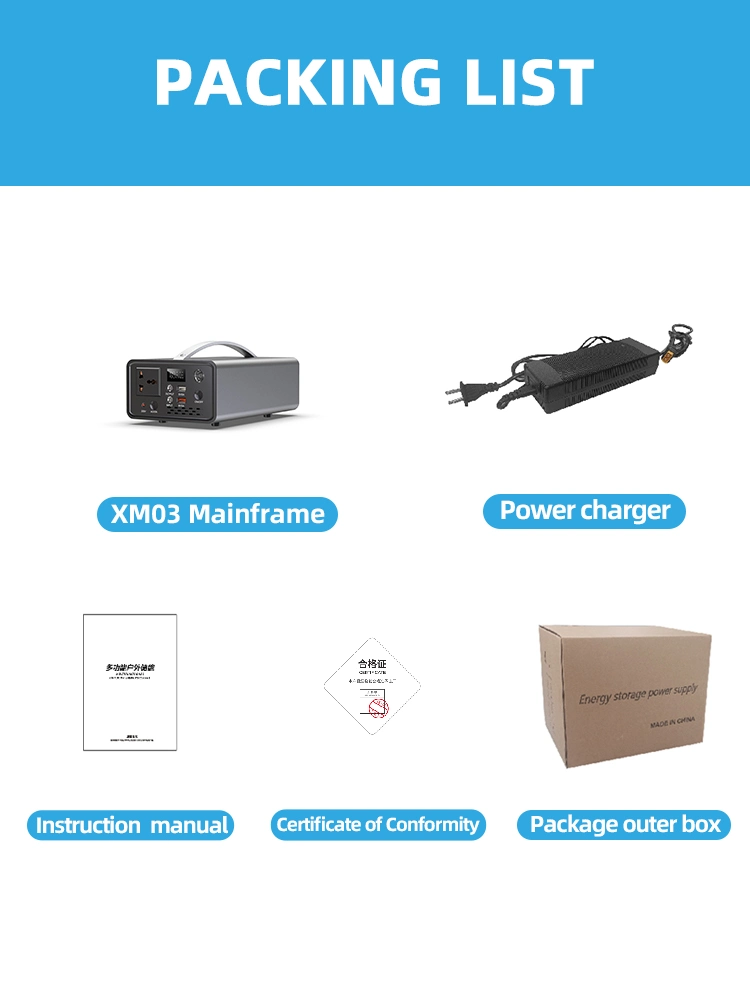 Batteries Camp Inverter Electric Powered Charging 300W Portable Power Station