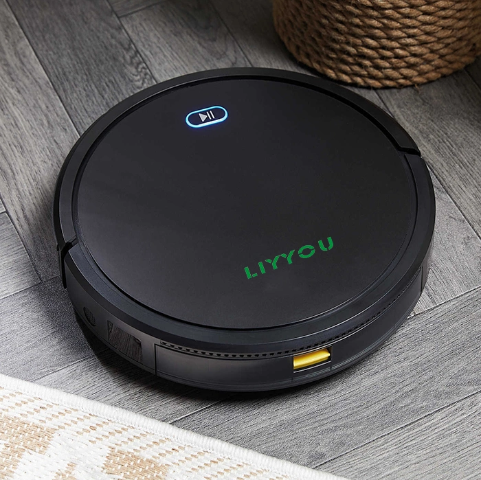 Strong Suction Power Robotic Vacuum Cleaners, WiFi Connected, APP Control, Works with Alexa and Google Home, Self Charging, Ideal for Hard Floor, Carpet