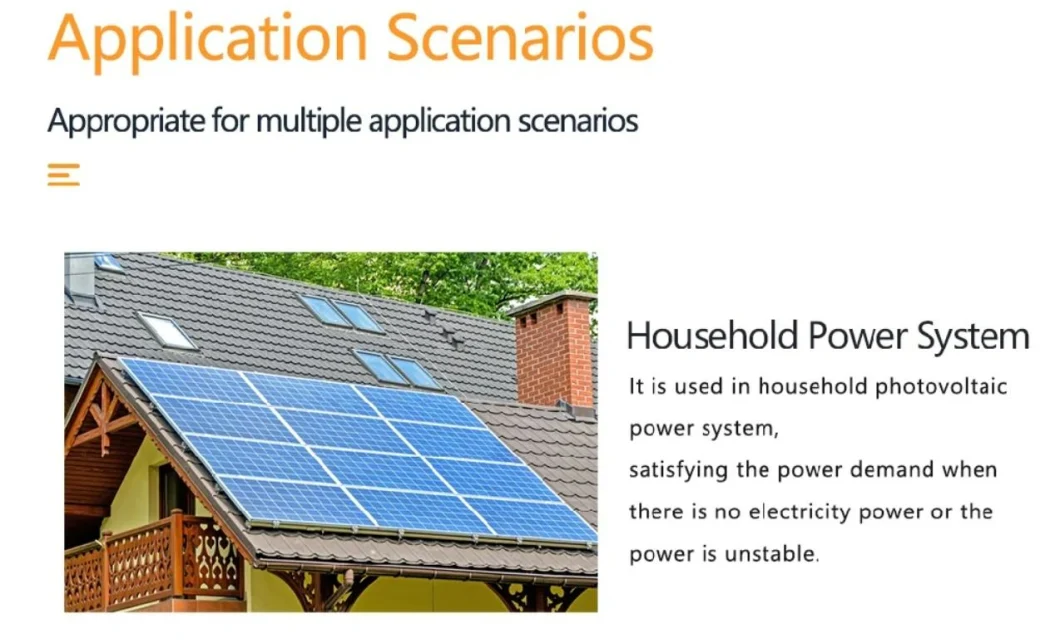 Solar Energy Hybrid Inverter Lithium Battery for Solar Power System