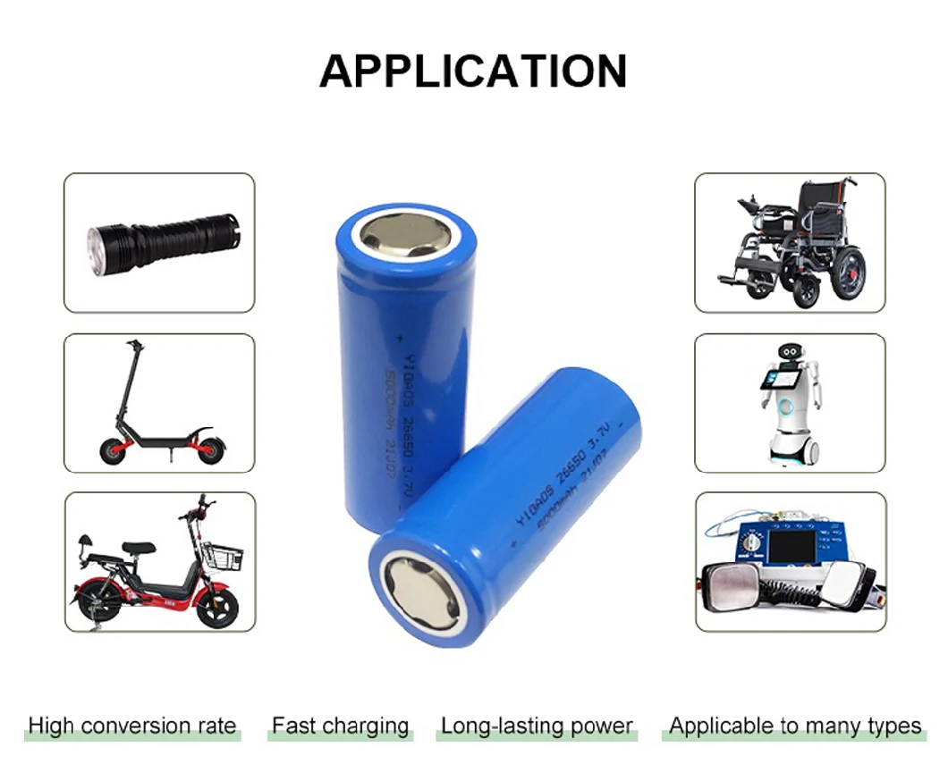 Rechargeable Lithium Ion Battery 14280 3.7V 300mAh 280mAh Cylindrical Battery Cell