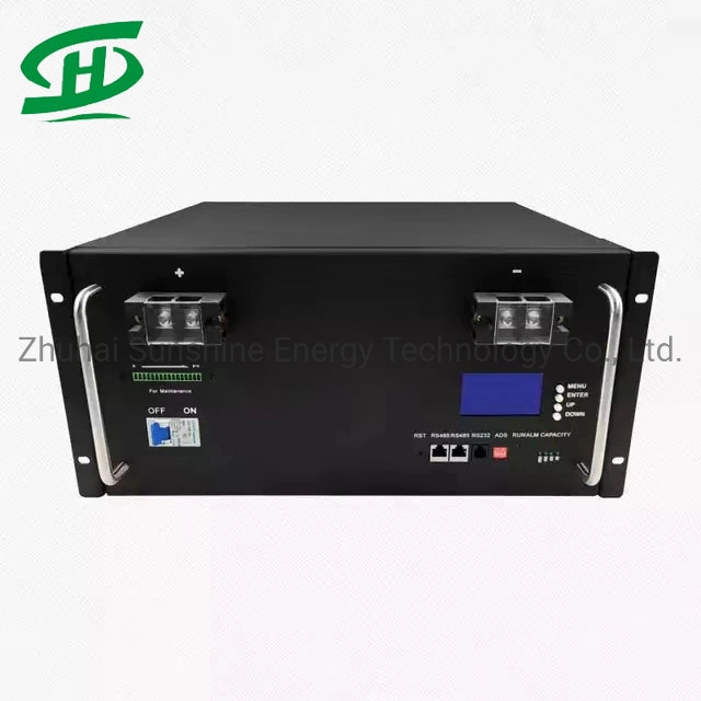 Deep Cycle 48V 100ah 5kw Lithium Ion LiFePO4 Battery Storage for Eletrice Scooter