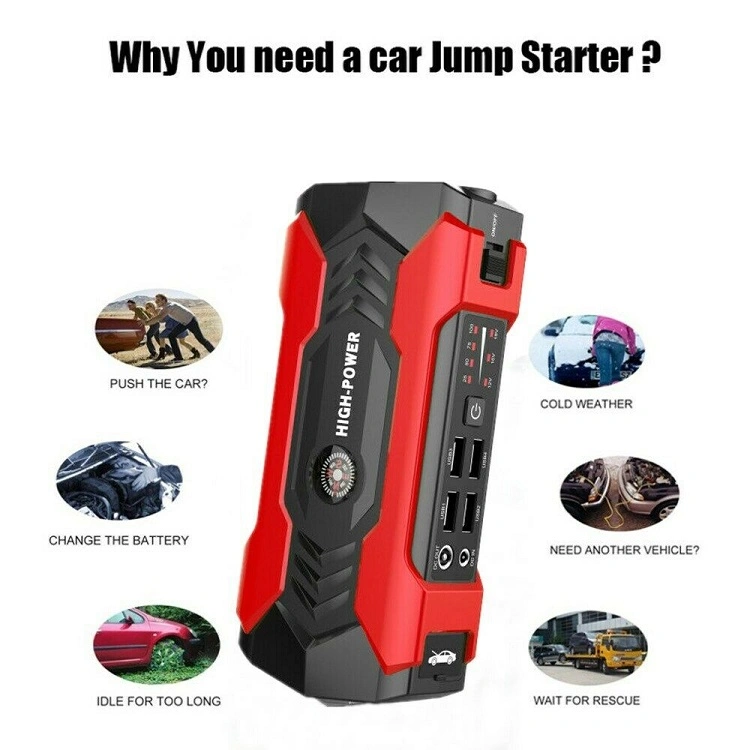 Emergency Tools 28000mAh Battery Charger 12V Portable Car Jump Starter