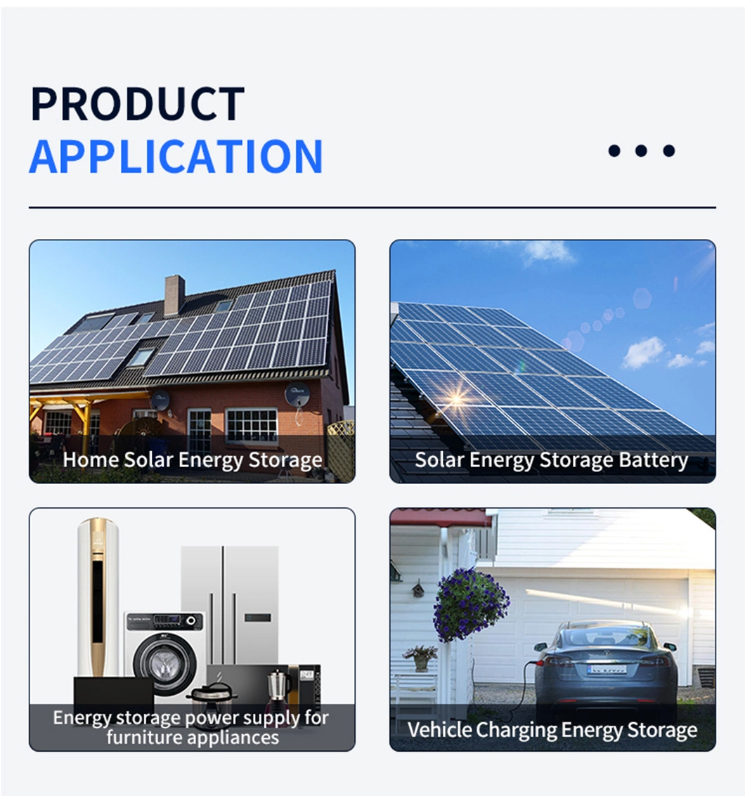 Solar Power Station 3200W All in One Solar System Home Use Lithium Battery Pack Energy Storage