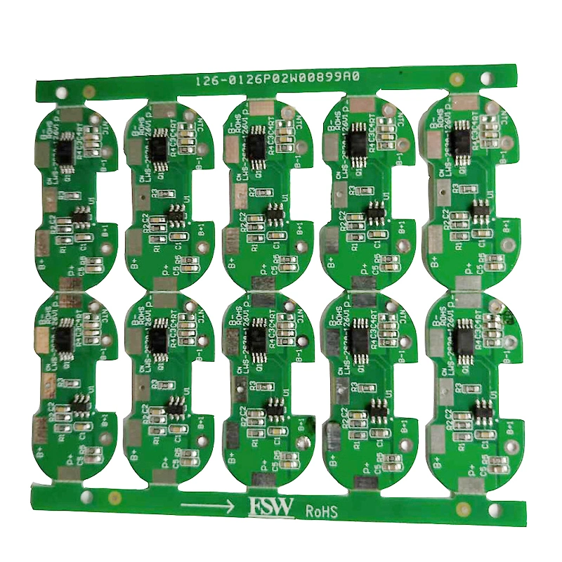 Smart 2s 3A Protection Circuit Module Li-ion BMS for 7.4V Lithium Battery with Ntc