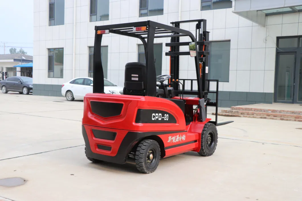 1.5 Ton &amp; 2 Ton Battery Operated Four-Wheeled Electric Forklift with Side Shifter for Restaurants Machinery Repair Shops Farms