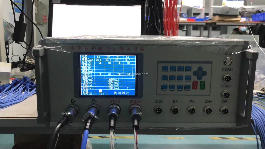 Lithium Battery 4 Series 120A BMS Testing Machine Battery Management System Tester for Battery Pack Assembly Line