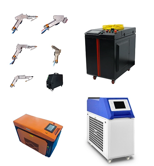 Handheld Portable Fiber Laser Machine Adopt Welding and Rust Removal Cleaning and Cutting