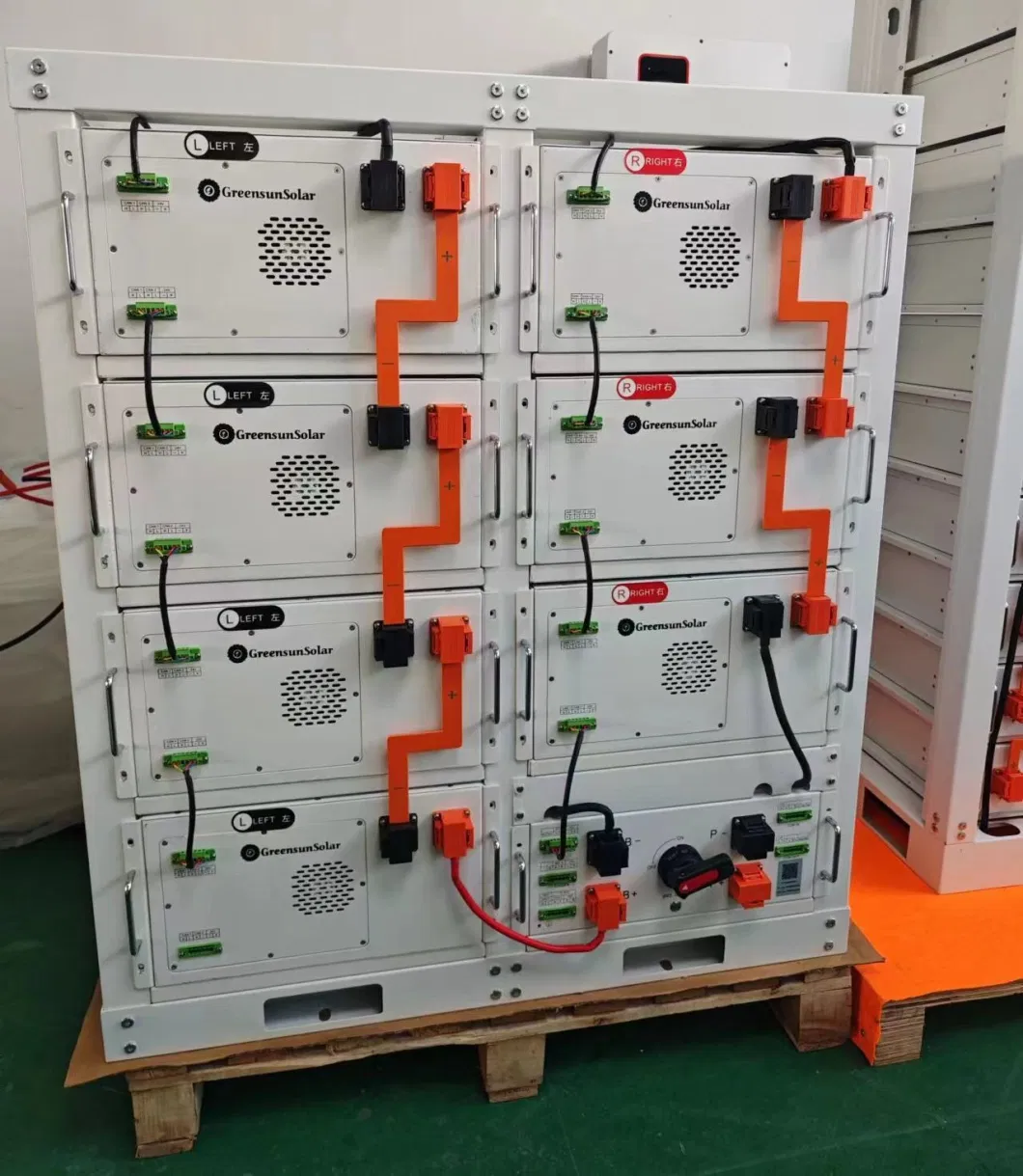 Greensun 100kwh 40kwh 50kwh 200kwh~2mwh LiFePO4 Lithium Bess Energy Storage Battery