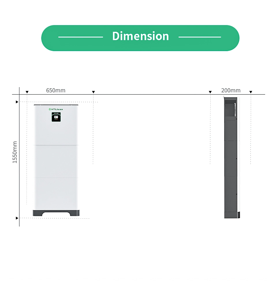 Solar System for Home Use 10kwh 15kwh 20kwh Energy Storage System