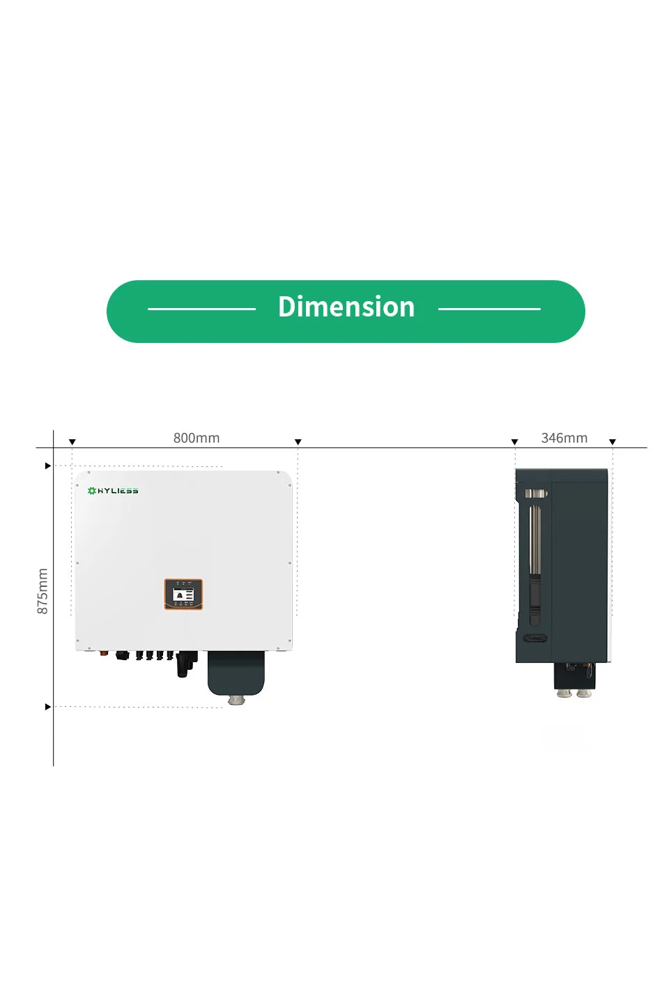 Solar Energy Hybrid Inverter Lithium Battery for Solar Power System