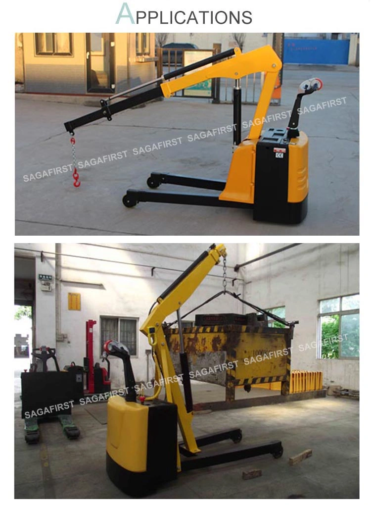 Hydraulic Engine Shop Car Lift Crane Hydraulic 1 Ton Electric Chain Hoist