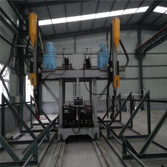 Gantry Type H Beam Plasma and Flame Welding Machine