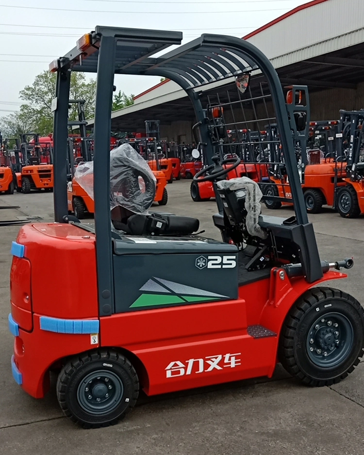 Heli/Hangcha/Lonking Brand 2.5 Ton Electric Battery Forklift Cpd25 with Parts for Sale