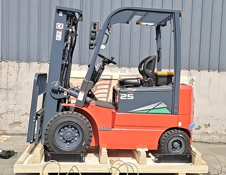 Heli/Hangcha/Lonking Brand 2.5 Ton Electric Battery Forklift Cpd25 with Parts for Sale