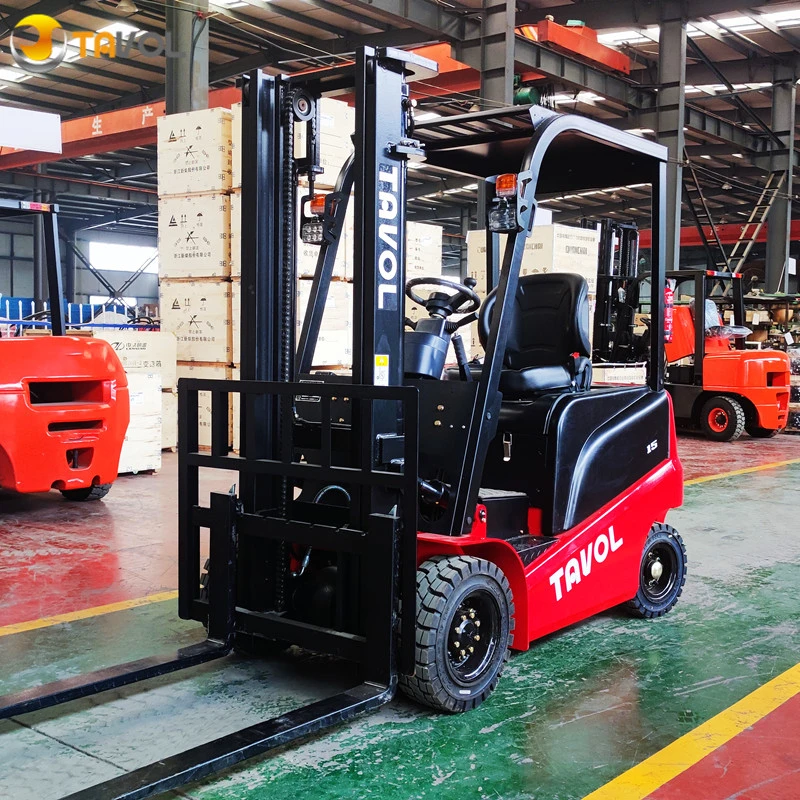 1.5ton 2ton 2.5ton Mini Small Lead Acid Battery/Lithium Battery Powered Electric Forklift