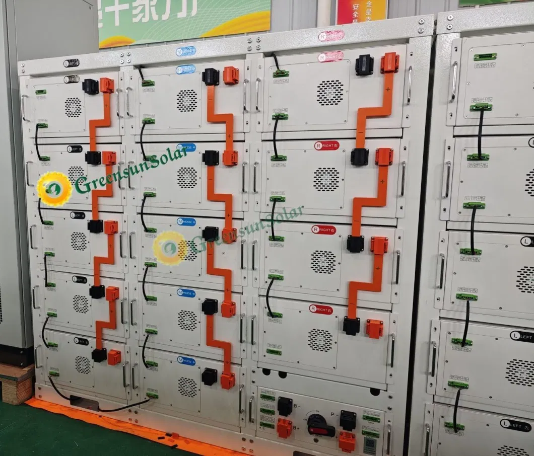 Greensun 100kwh 40kwh 50kwh 200kwh~2mwh LiFePO4 Lithium Bess Energy Storage Battery