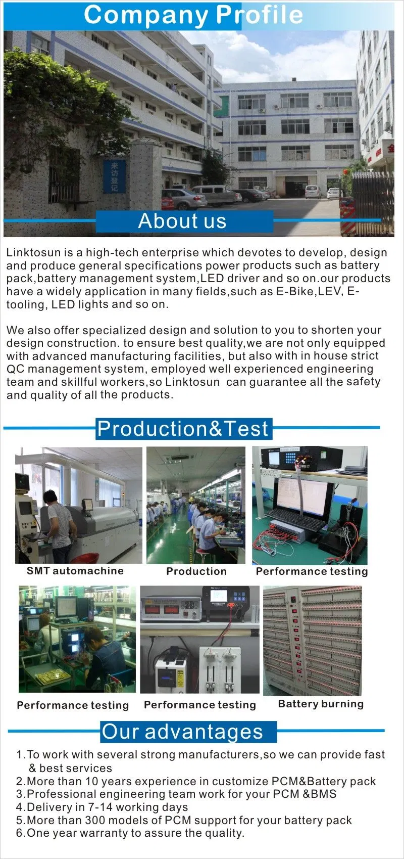 2-4s 20A 18650 Lithium Smart BMS Battery Management System