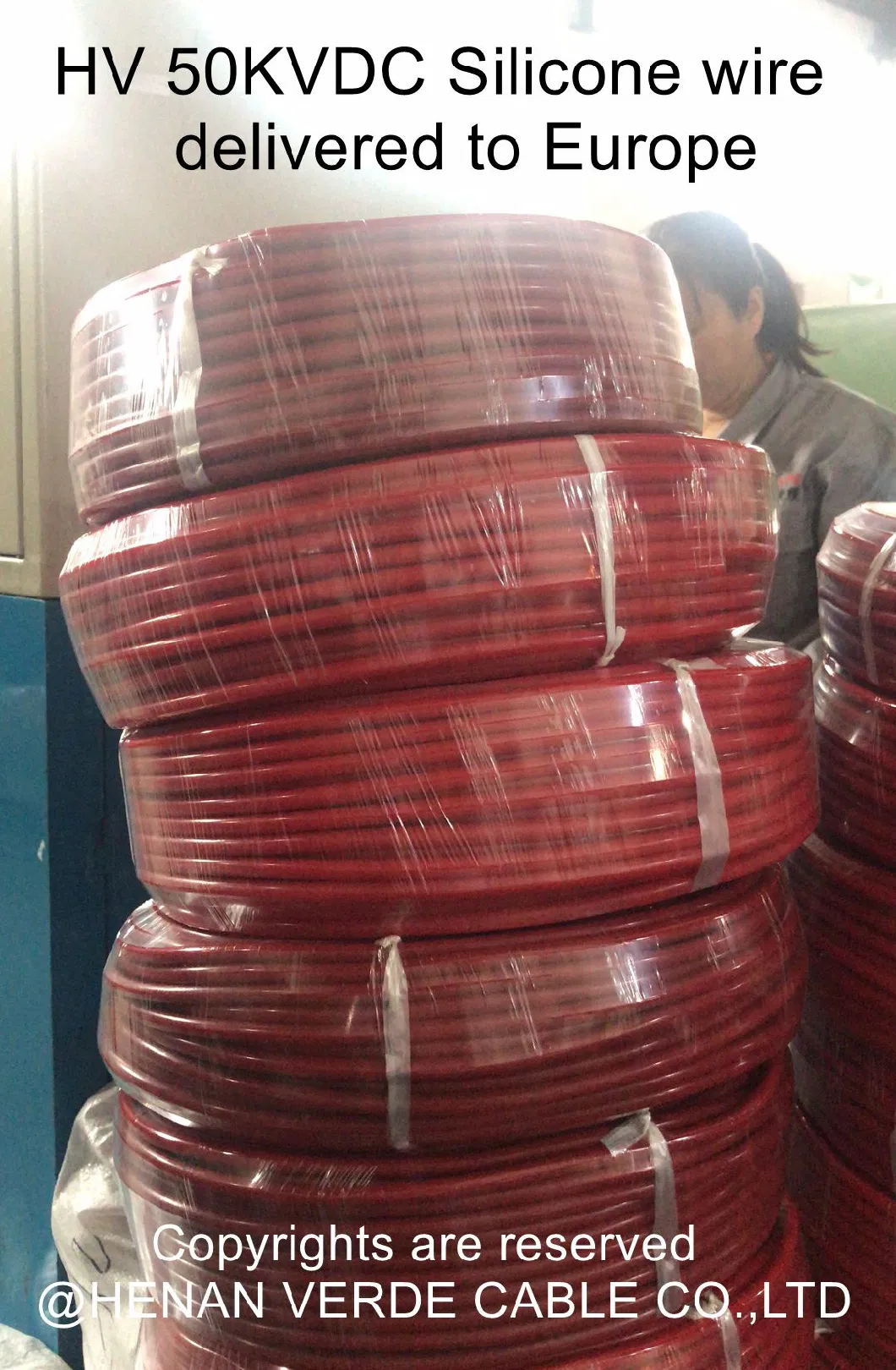 500V 1kv 10kv ~ 50kv High Voltage Flexible Silicone Silicon Wire Rubber Wire Cable