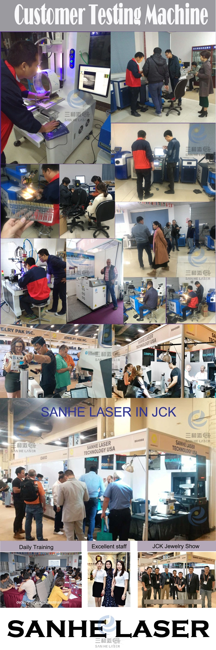 Factory Price High Precision Spot Size Qcw Fiber Laser Welding Machine for Medical Accessories