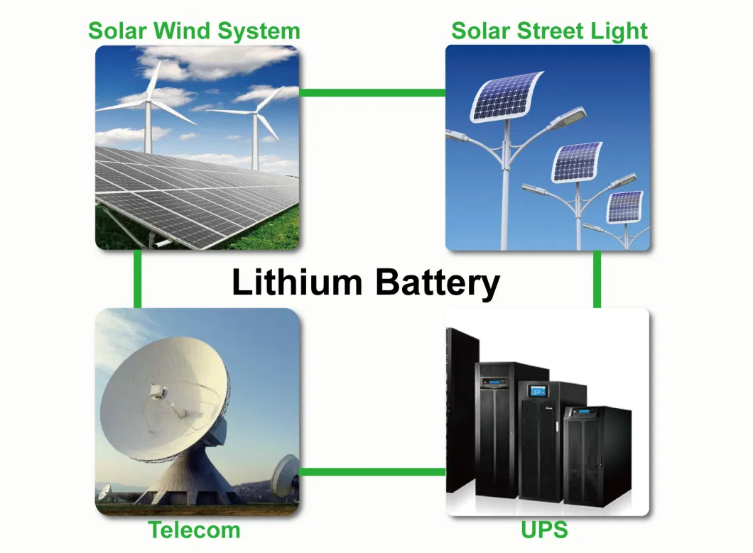 LiFePO4 Lithium Ion Battery 48V 100ah 200ah Solar Energy Storage BMS Communication