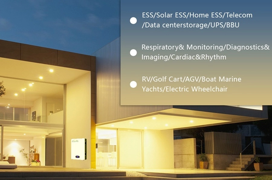 Solar Power Wall Storage with 10kwh Lithium Ion Battery