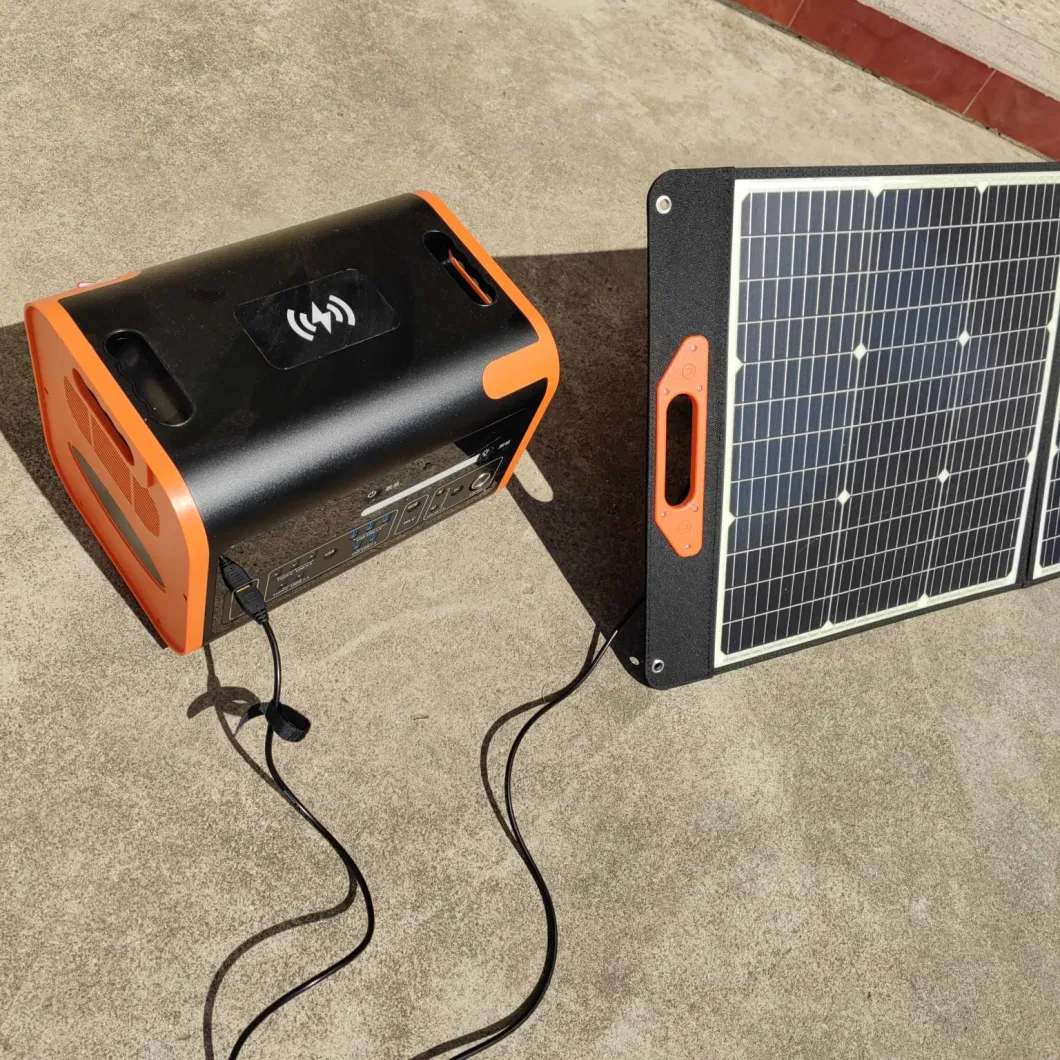 2200W LiFePO4 Battery Container Built-in Inverter and Solar Controller Portable Power Station