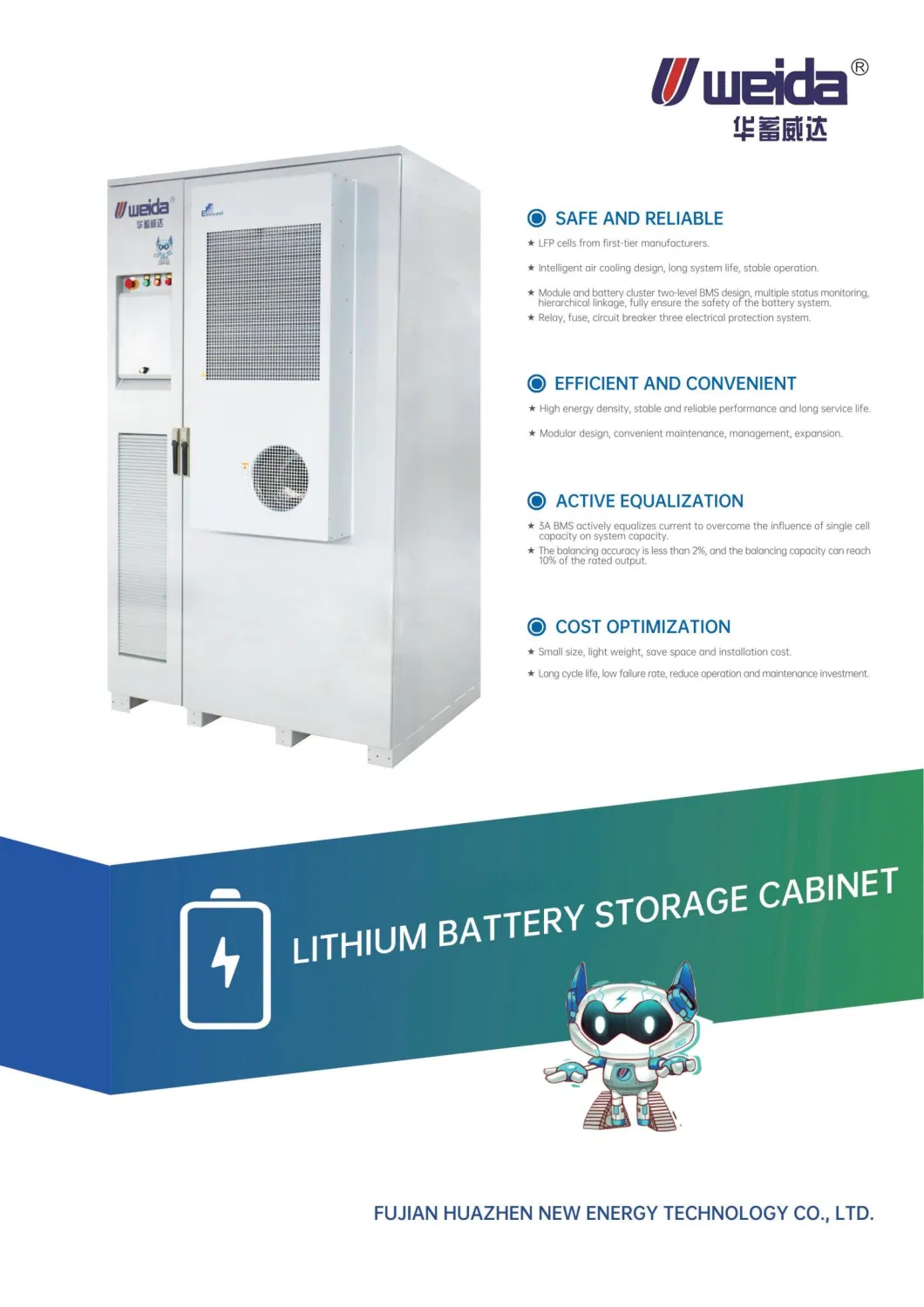 Lithium Battery Storage Cabinet (BESS)