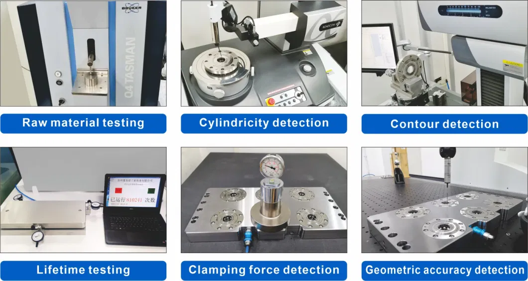 High Precision Pneumatic Built-in Zero Point Quick Change for CNC Machining