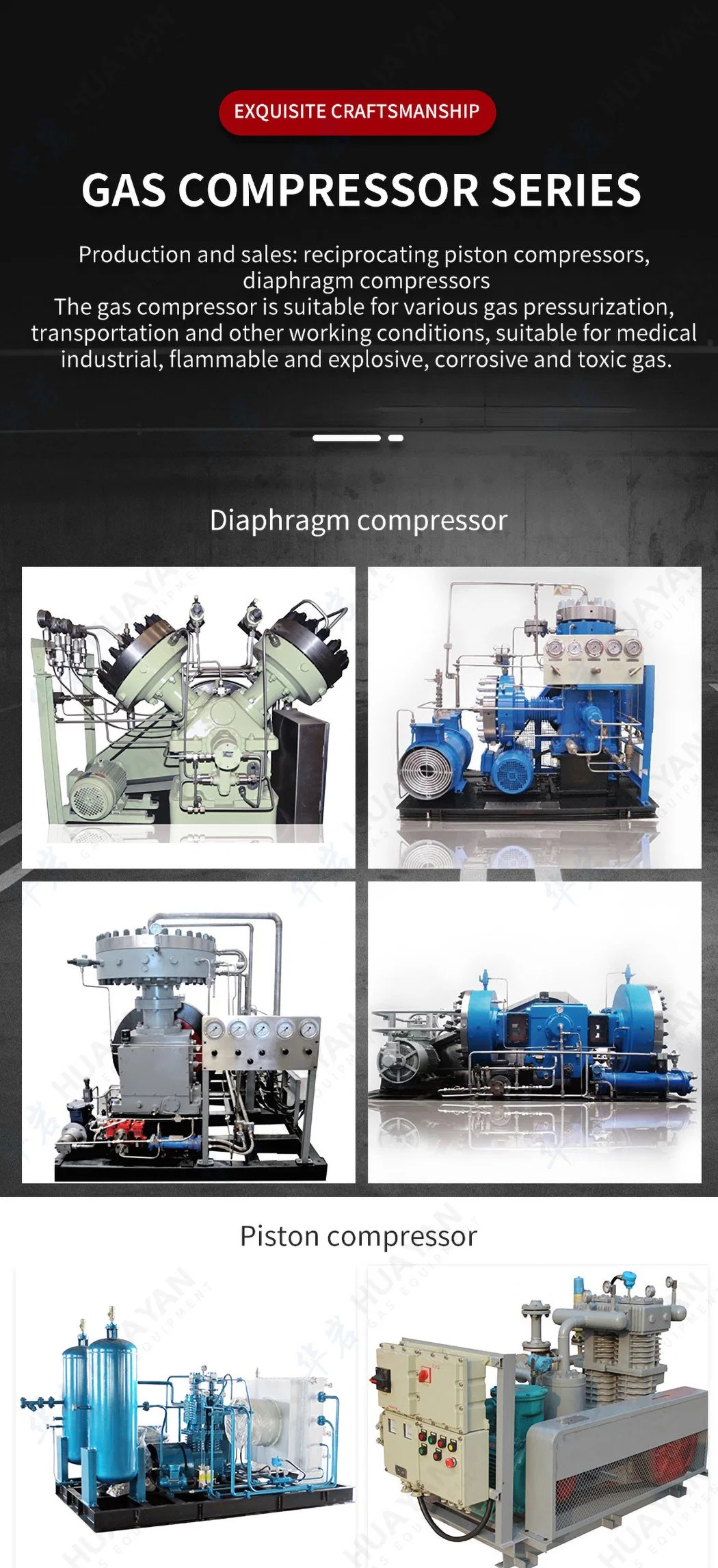 High Quality Oil Free Small Hydrogen Gas Compressor for Electronics