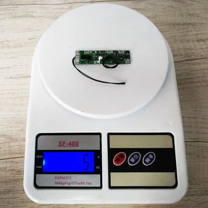 4s 6A PCM BMS for 14.4V 14.8V Li-ion/Lithium/ Li-Polymer 12V 12.8V LiFePO4 Battery Pack with Smbus Protocol Size L60*W17*T4mm (PCM-L04S07-F52)