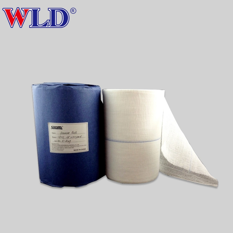 21s, 32s, 40s Yarn 90cm X 100m Medical Gauze Roll