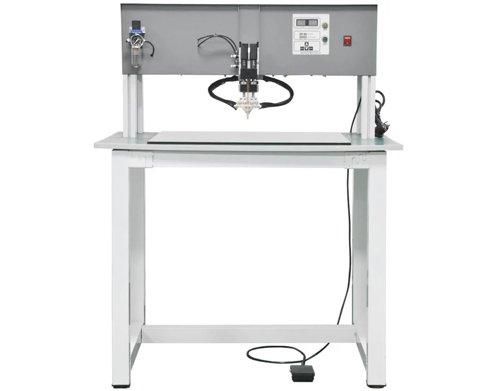 Lithium Battery Semi-Automatic Gantry Foot Stepping High-Efficiency Spot Welding Machine