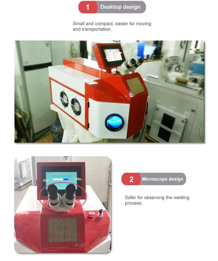 Manufacturer Lower Investment Fiber Optic Laser Welding Machine for Sale Jewelry Fiber Laser Spot Welding Machine for Metal Sheet and Metal Tube Welding