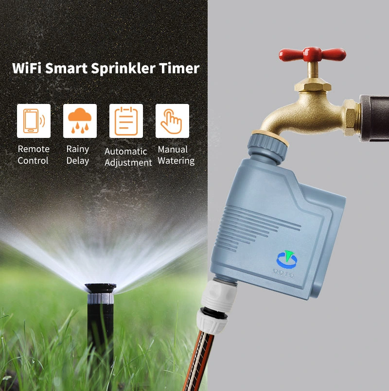 WiFi Smart Sprinkler System Timer in Rooftop Gardens Irrigation