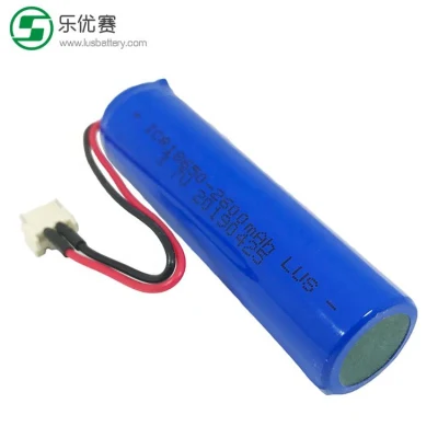 Batteria ricaricabile agli ioni di litio da 3,7 V Icr18650 2600 mAh a cella personalizzabile