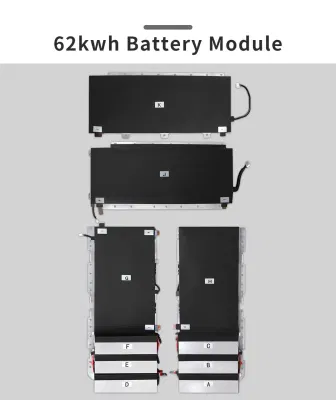 Modulo batteria agli ioni di litio da 40 kwh da 50 kwh e 62 kwh nuovissimo per Leaf Aggiornamento della batteria