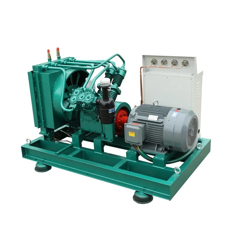 Energy Saving 55 Kw/75 Kw 250bar Industrial High Pressure Silent Reciprocatin Piston Air Compressor