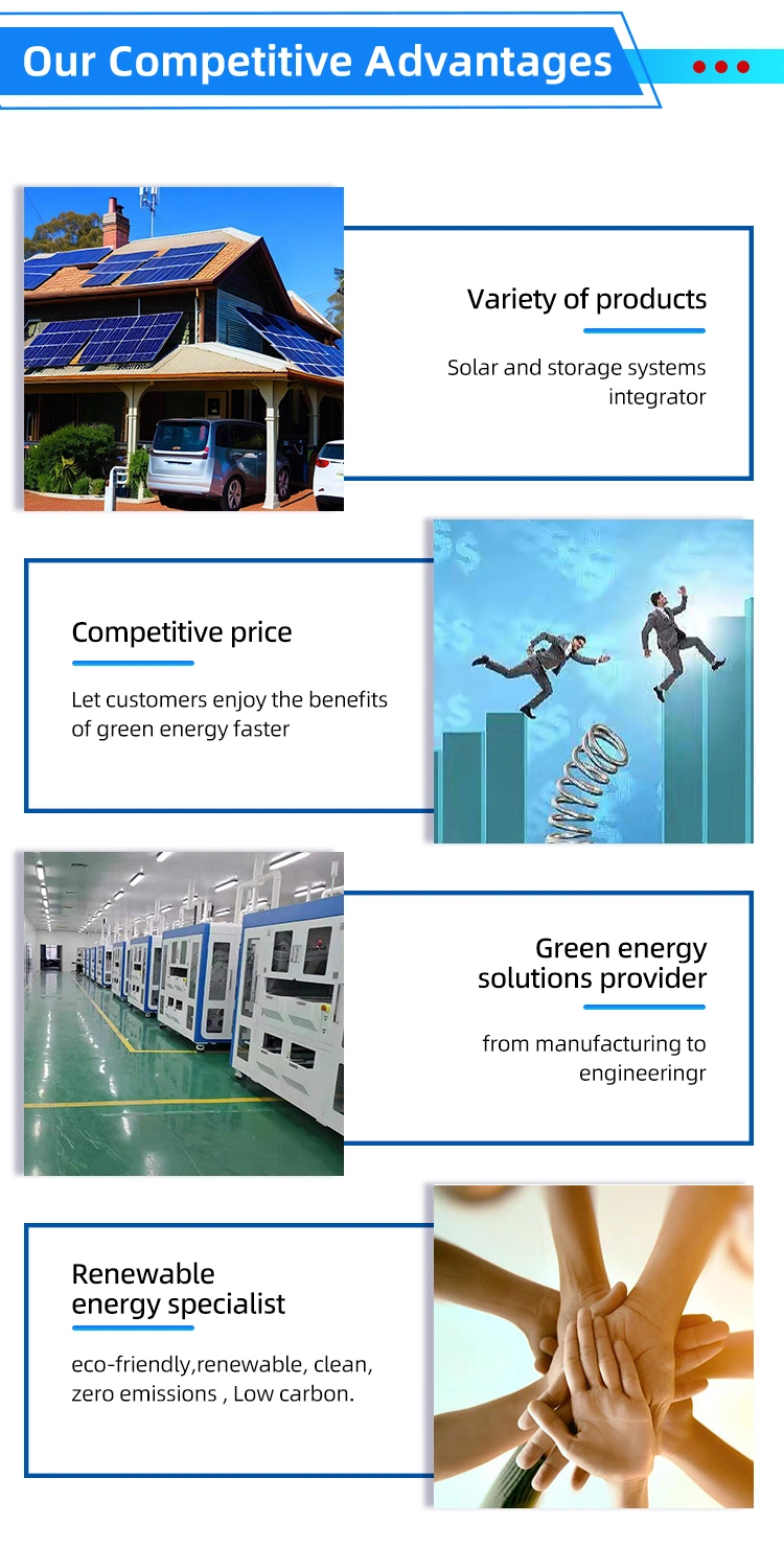 Solar Battery Storage for RV Domestic Solar Energy Storage