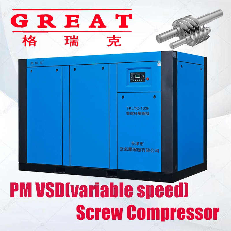 Wholesale 7.5kw11kw15kw18.5kw22kw30kw37kw45kw55kw75kw90kw110kw132kw Mini /Small Oilless Direct Driven Rotary Screw Air Compressor