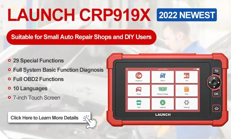 Latest Version Launch Crp919X Crp909 24 V Smartbox 3.0 Reset Diagnostic Machine Automotive Scanner Machinery Computer Scan Tool