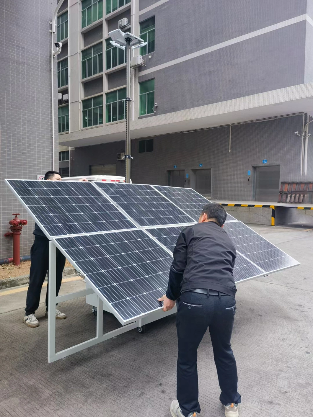 Multifunction Solar Power Storage Electricity Output 5 Kwh for Outdoor Camping, Big Family, Large Shop