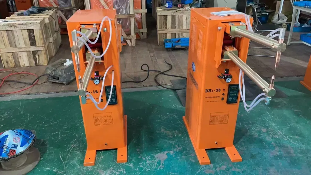 Metal Wire Mesh Welding Machine Equipment Resistance Mni Pneumatic Spot Welder