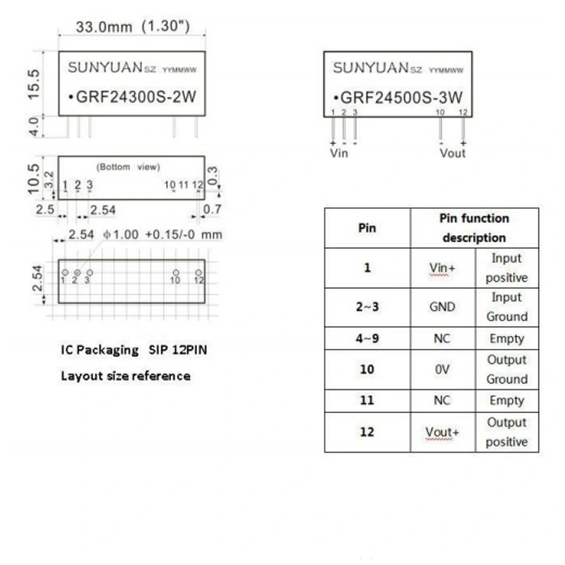 Low Power 50~500V High Voltage DC DC Converters