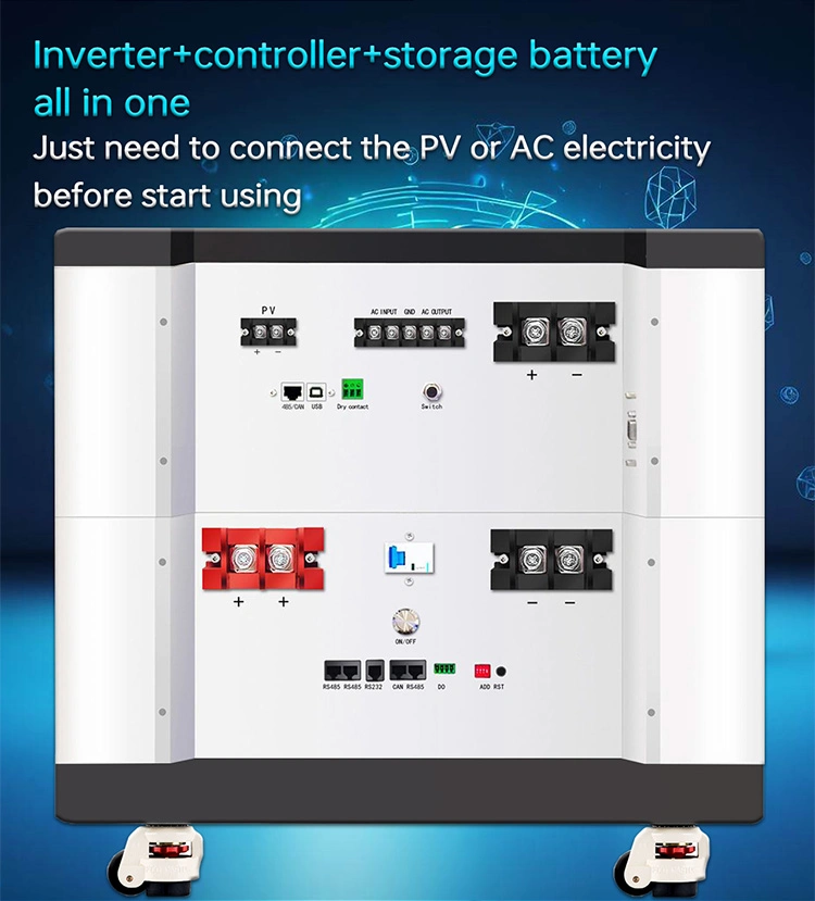 15kwh Residential Lithium Battery Energy Storage System Solar Cell for Household Electric Backup