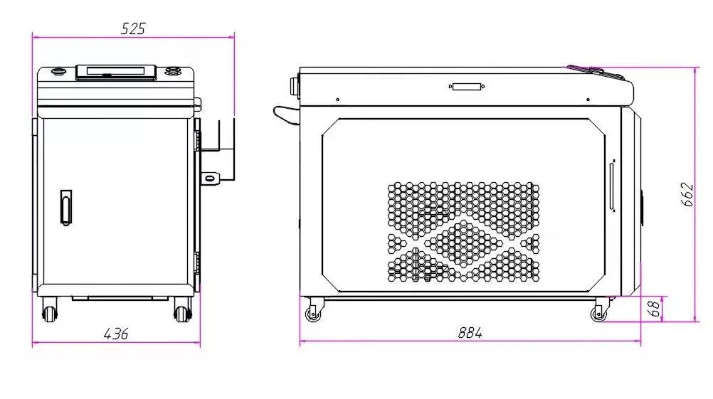 1kw 1.5kw 2kw 3kw Hand Held Fiber Laser Welding Equipment