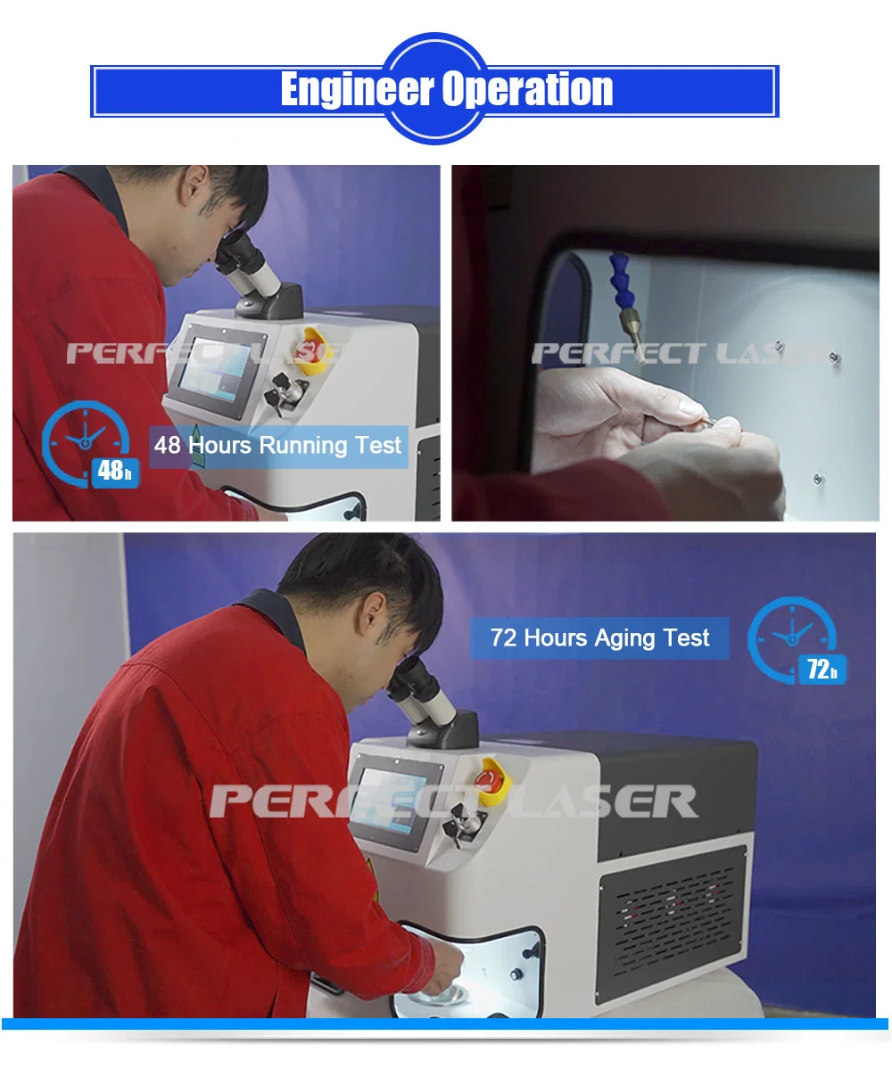 Perfect Laser 150 Watts Desktop Gold Silver Jewelry Steel Copper Alloy Brass Laser Spot Welder Welding Machines Price