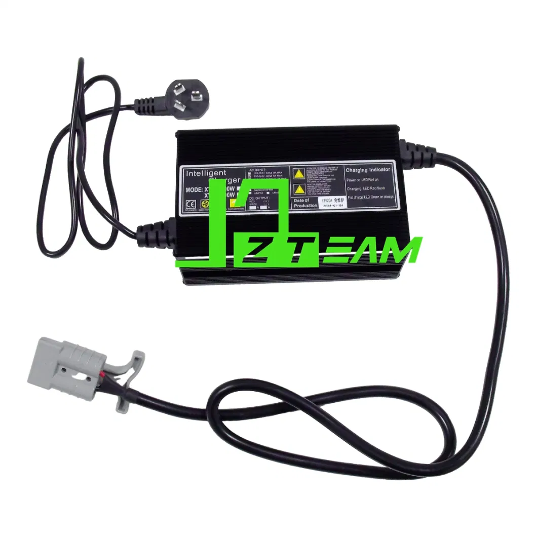 Electric Forklift Spare Parts Maintenance-Free Battery Charger 12V20A Suitable for All Brands of Forklifts