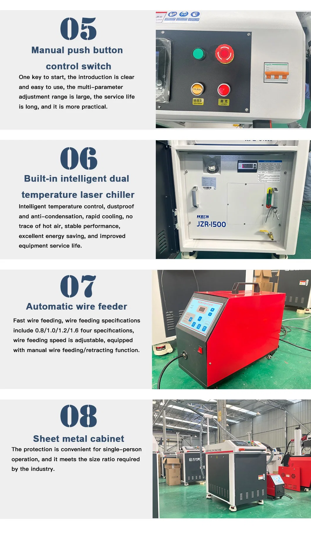 Laser Welding Machine for Metal1000W 1500W 2000W Handle Laser Welding Portable Laser Welding Machine Laser Welding Machine Price Handheld Laser Welding Machine